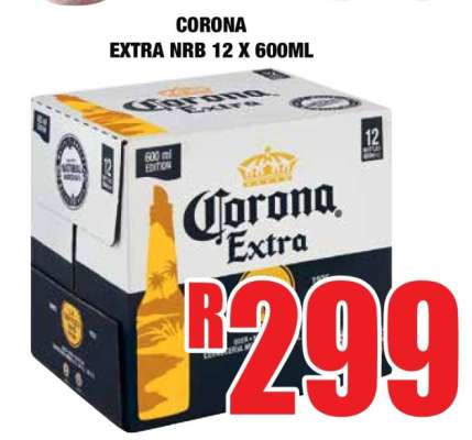 CORONA EXTRA NRB 12 X 600ML