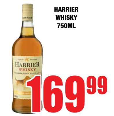 Harrier Whisky 750ml