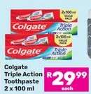 Colgate Triple Action Toothpaste