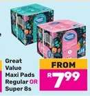 Great Value Maxi Pads