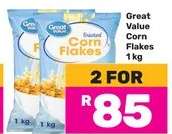 Great Value Corn Flakes 1kg