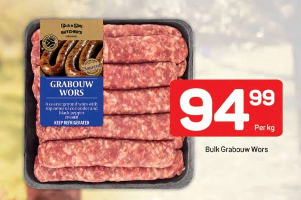 Bulk Grabouw Wors