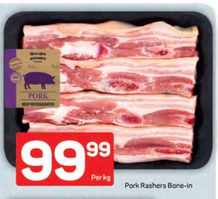 Pork Rashers Bone-in