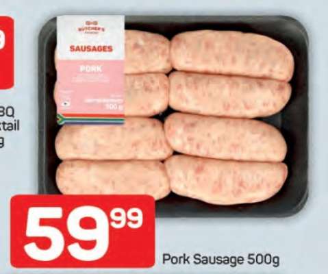 Pork Sausage 500g