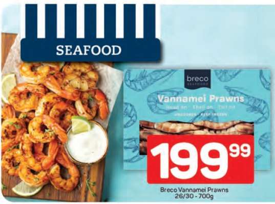 Breco Vannamei Prawns