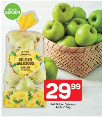 PnP Golden Delicious Apples 1.5kg