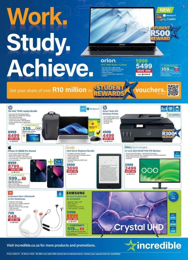 Incredible Connection catalogue  - 03/03/2026 - 30/03/2026.