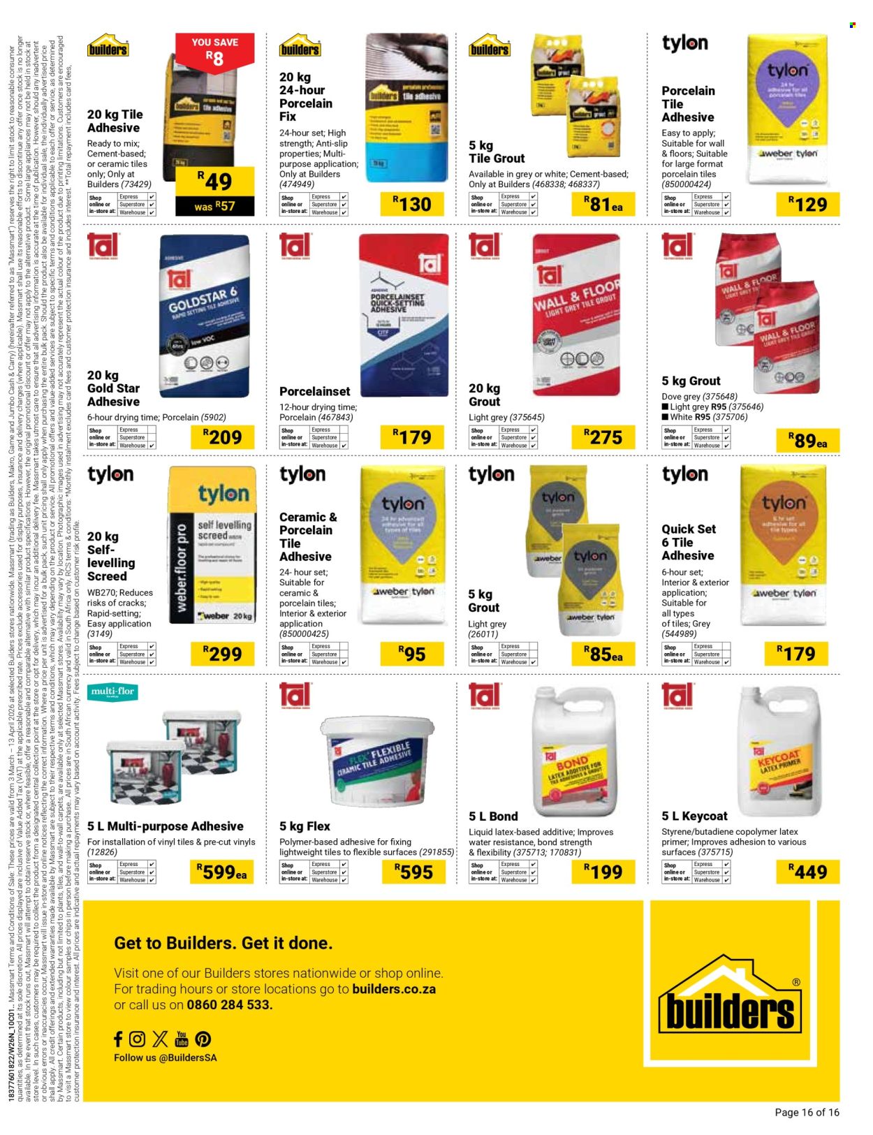 Builders specials - 03/03/2026 - 13/03/2026. Page 16