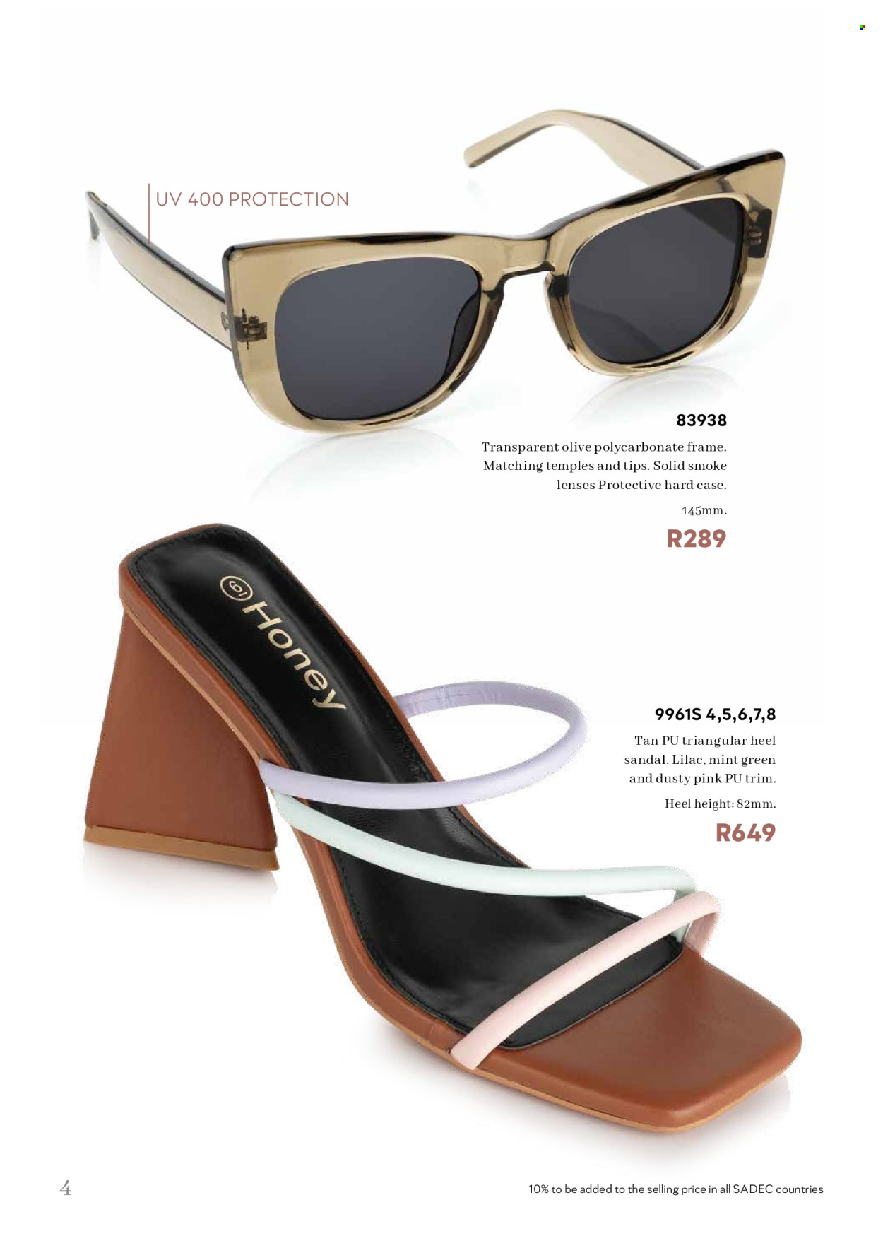 Honey specials. Page 4