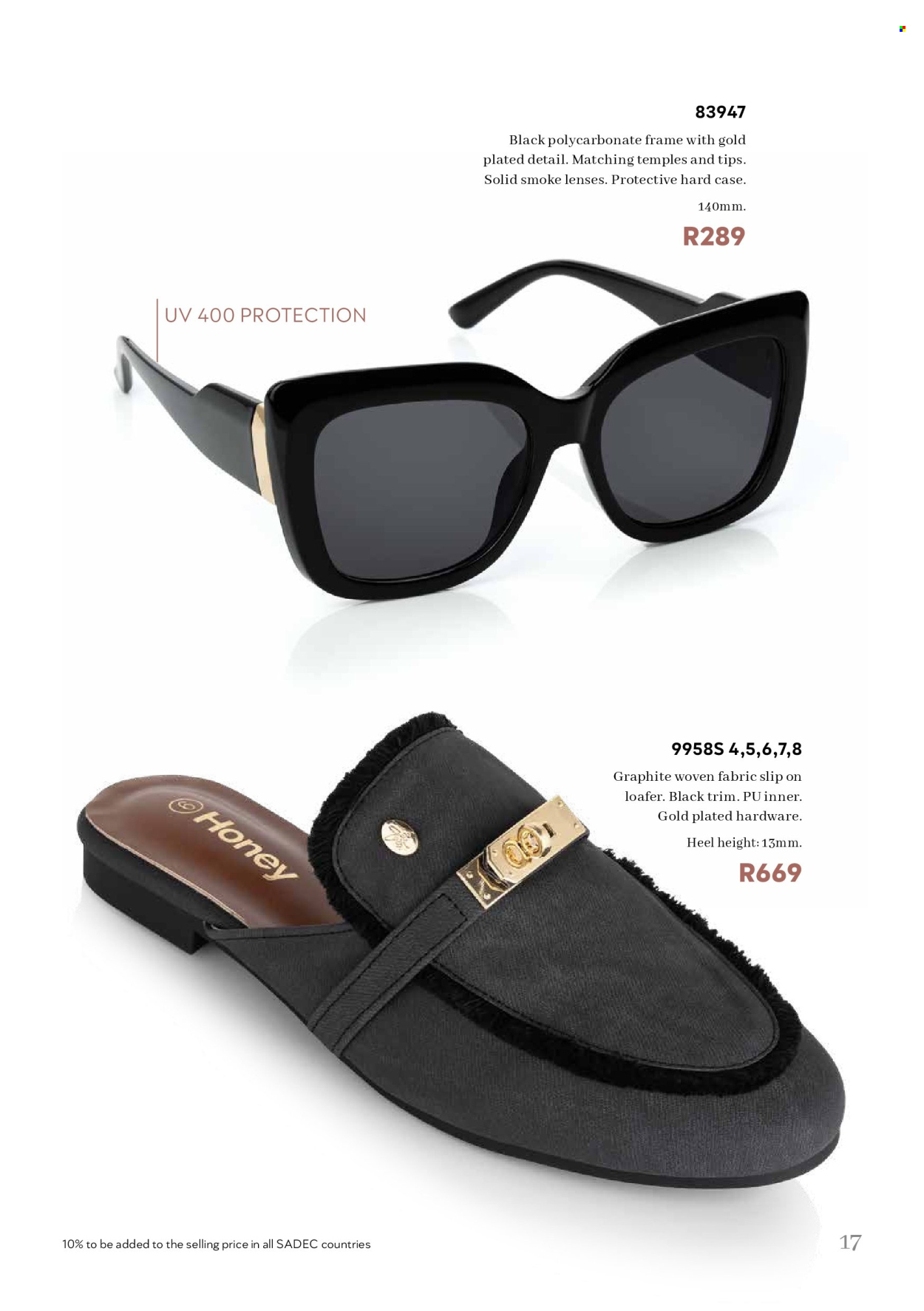 Honey specials. Page 17