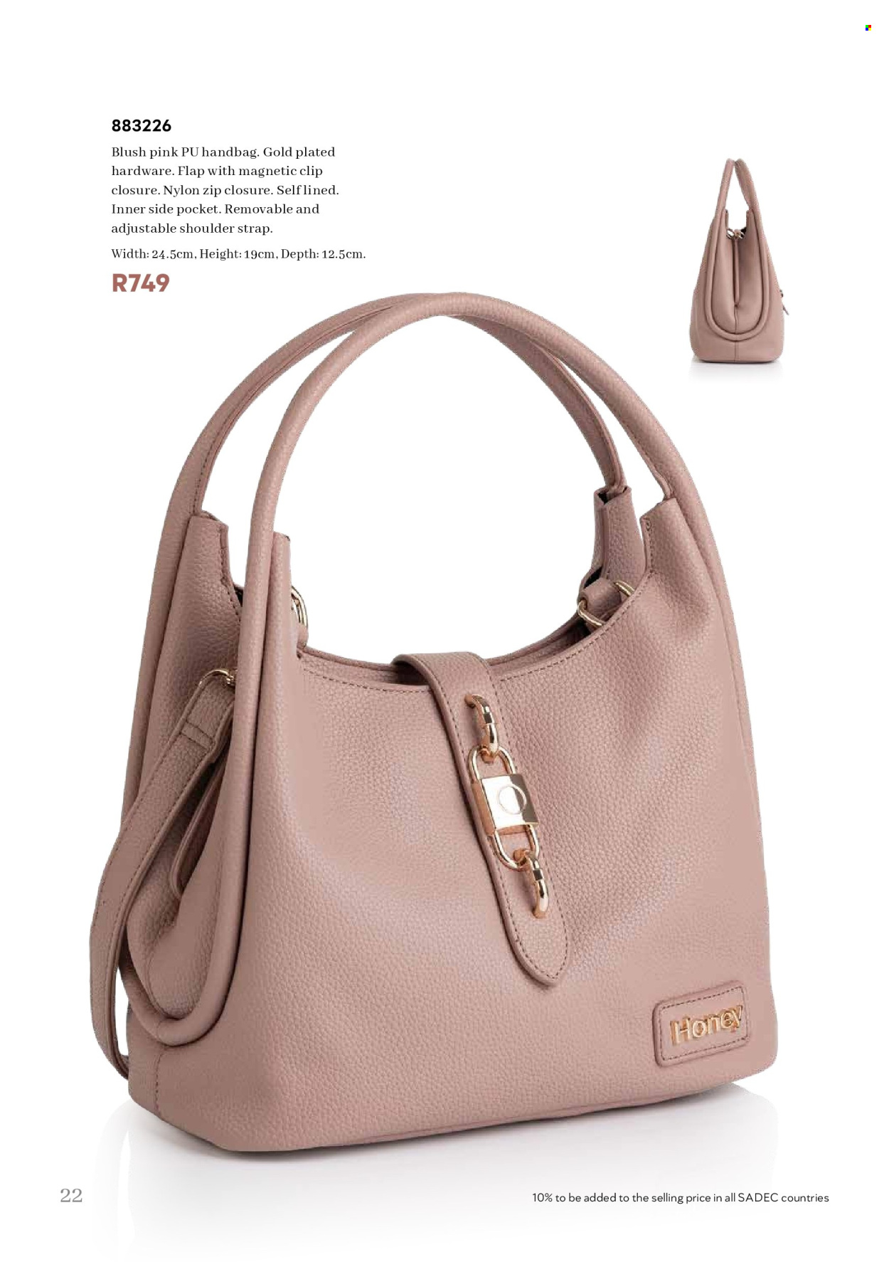 Honey specials. Page 22