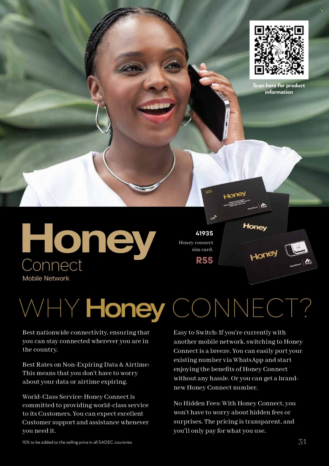 Honey specials. Page 31