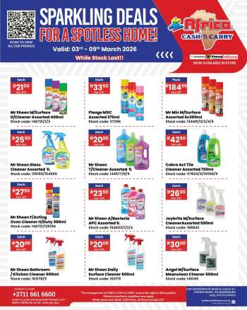 Africa Cash & Carry catalogue  - 03/03/2026 - 09/03/2026.