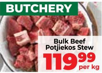 Bulk Beef Potjiekos Stew