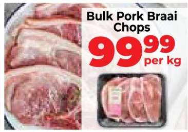 Bulk Pork Braai Chops