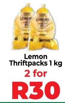 Lemon Thriftpacks 1 kg