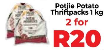 Potjie Potato Thriftpacks 1 kg
