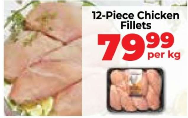 12-Piece Chicken Fillets