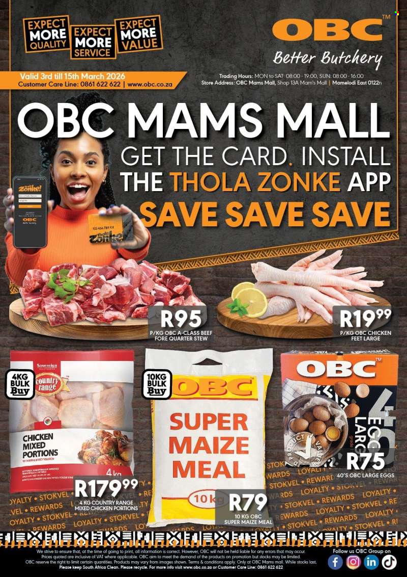 OBC catalogue  - 03/03/2026 - 15/03/2026.