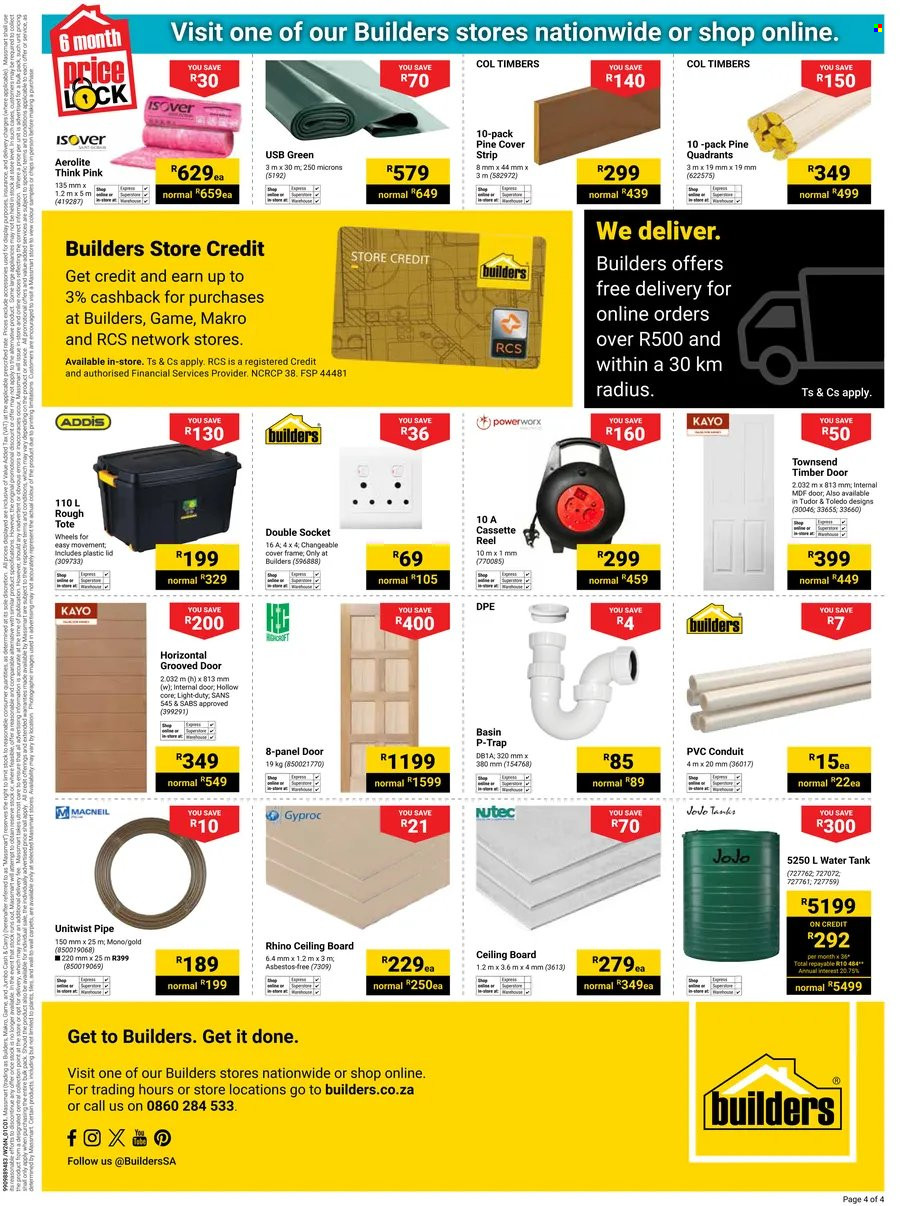 Builders specials - 01/01/2026 - 30/06/2026. Page 4