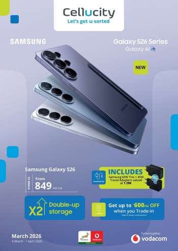 Cellucity catalogue  - 06/03/2026 - 01/04/2026.