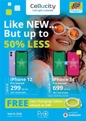Cellucity catalogue  - 06/03/2026 - 01/04/2026.
