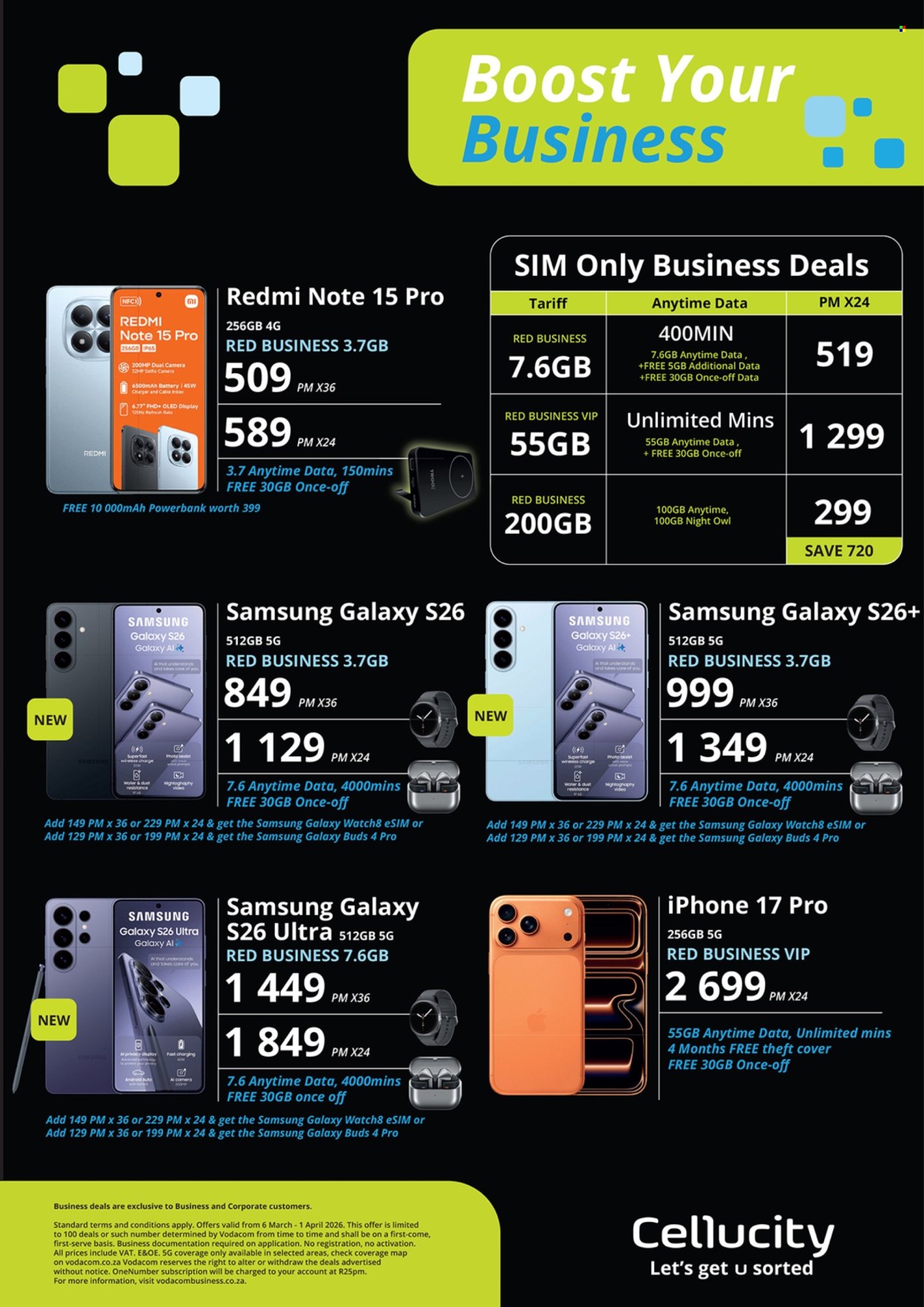 Cellucity specials - 06/03/2026 - 01/04/2026. Page 2