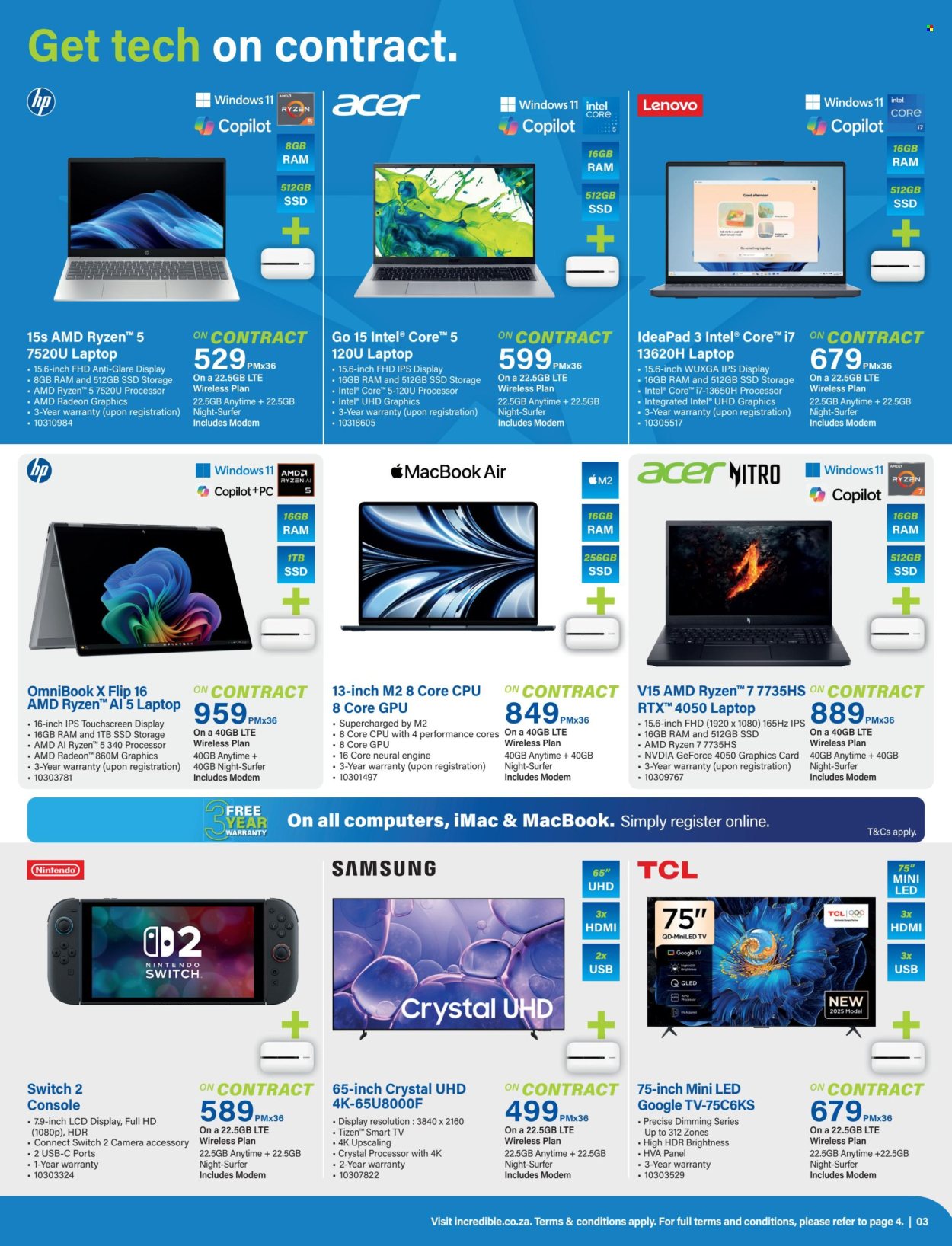 Incredible Connection specials - 04/03/2026 - 31/03/2026. Page 3