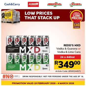 Jumbo Cash & Carry catalogue  - 19/02/2026 - 04/03/2026.