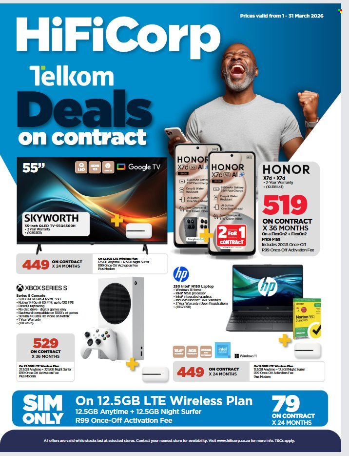HiFi Corp specials - 01/03/2026 - 31/03/2026. Page 1