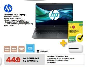 250 Intel N150 Laptop