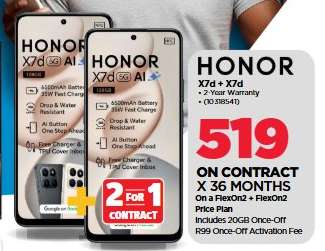 HONOR X7d + X7d