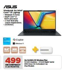 ASUS Vivobook Go Intel Core i3 Laptop