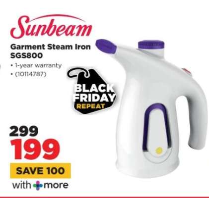 Sunbeam Garment Steam Iron SGS800