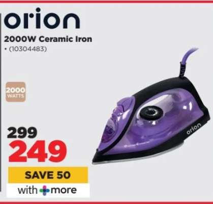 orion 2000W Ceramic Iron