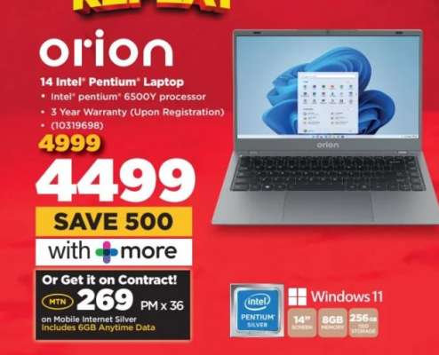 orion 14 Intel® Pentium® Laptop