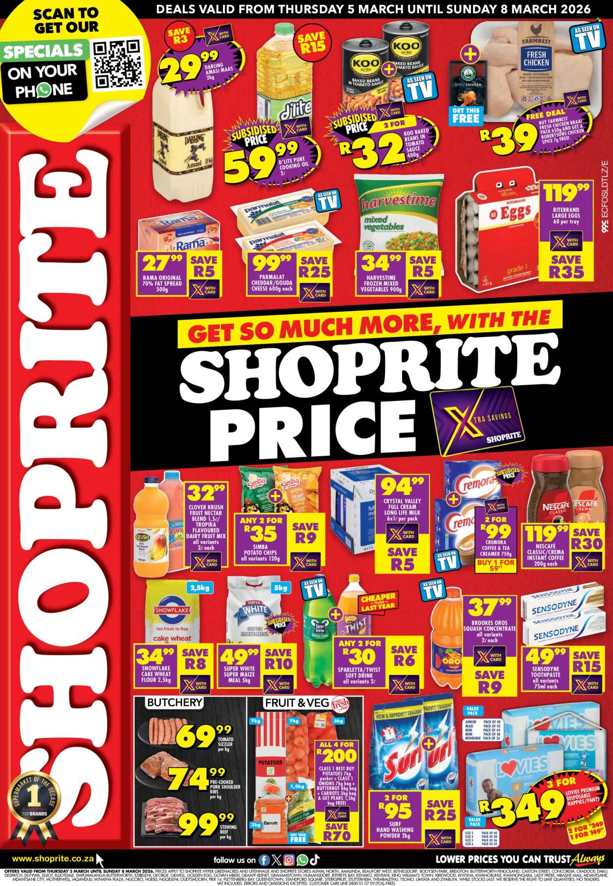 Shoprite specials - 05/03/2026 - 08/03/2026. Page 1