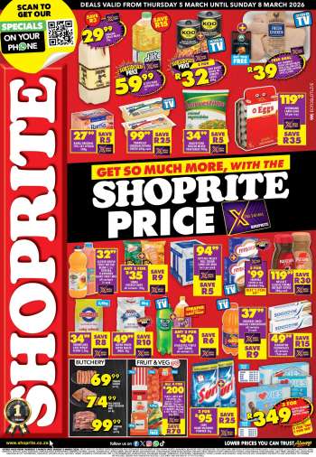 Shoprite catalogue  - 05/03/2026 - 08/03/2026.