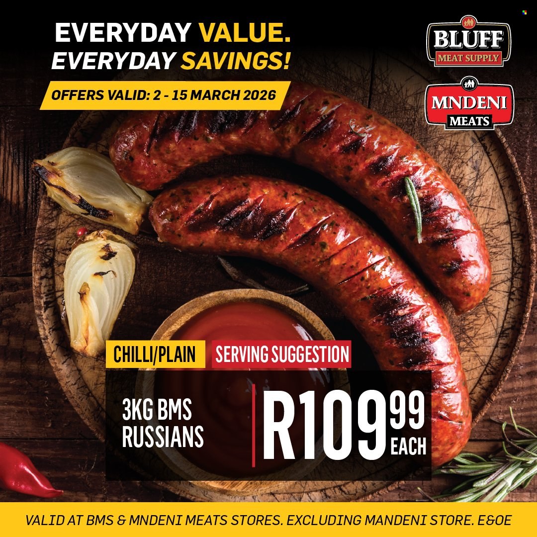 Bluff Meat Supply specials - 02/03/2026 - 15/03/2026. Page 4