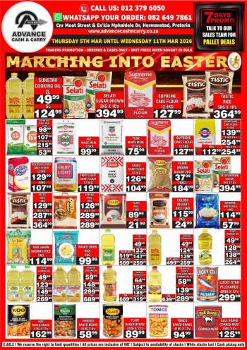 thumbnail - Advance Cash & Carry catalogue - Marching Into Easter