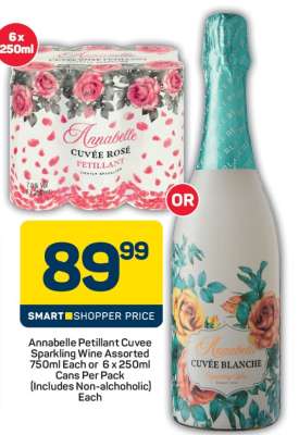 Annabelle Petillant Cuvée Sparkling Wine Assorted