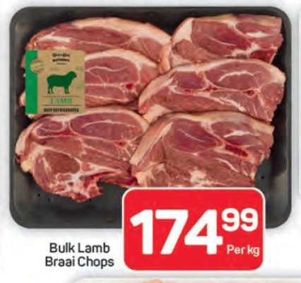 Bulk Lamb Braai Chops