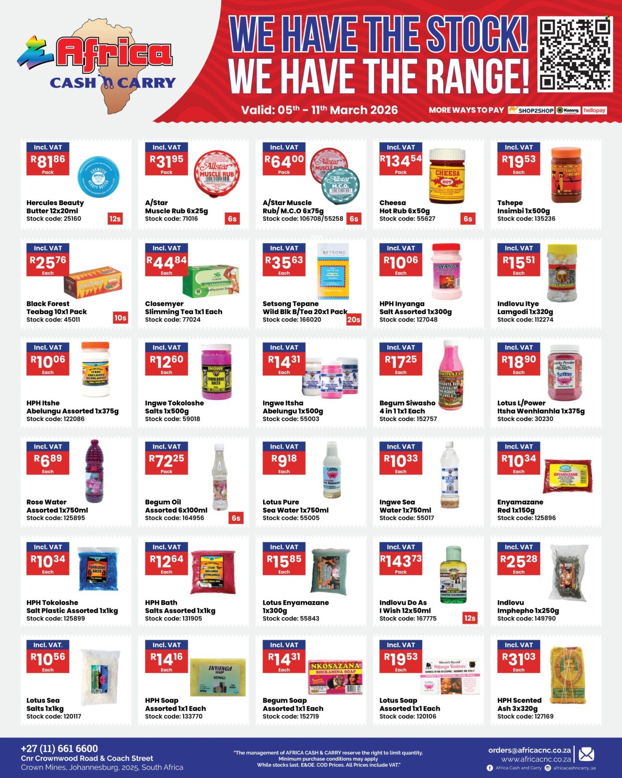 Africa Cash & Carry specials - 05/03/2026 - 11/03/2026. Page 14