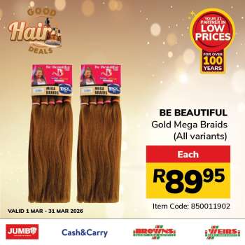 Jumbo Cash & Carry catalogue  - 01/03/2026 - 31/03/2026.