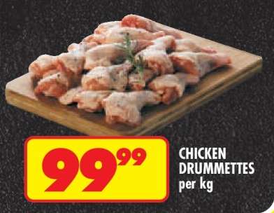 CHICKEN DRUMMETTES