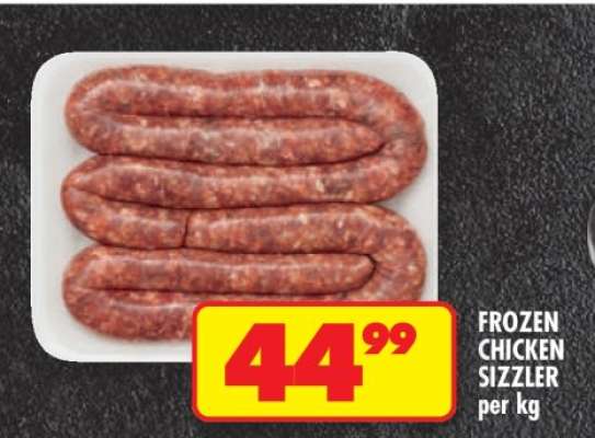 FROZEN CHICKEN SIZZLER