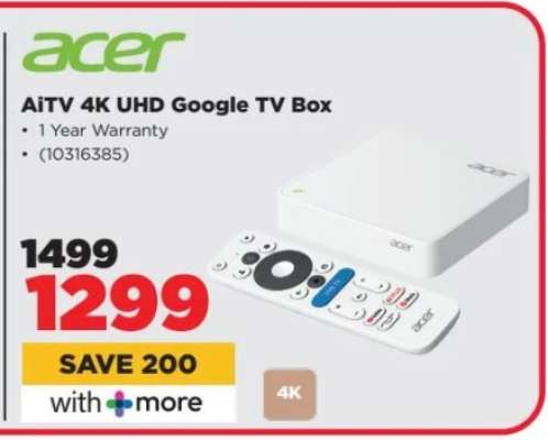 Acer AITV 4K UHD Google TV Box