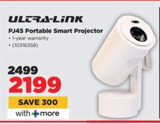 ULTRA-LINK PJ45 Portable Smart Projector