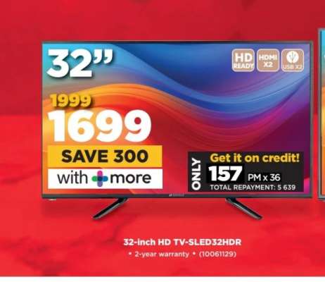 32-inch HD TV-SLED32HDR