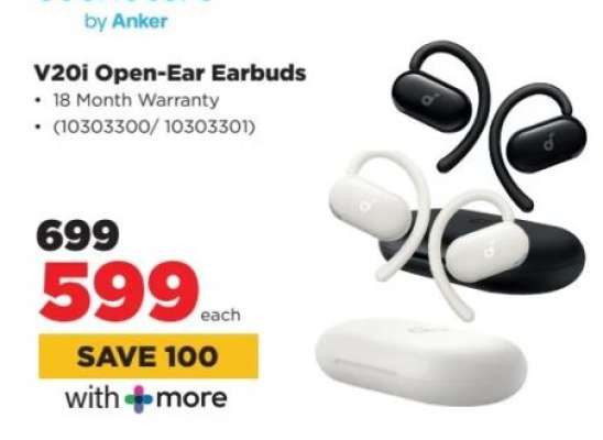 V20i Open-Ear Earbuds